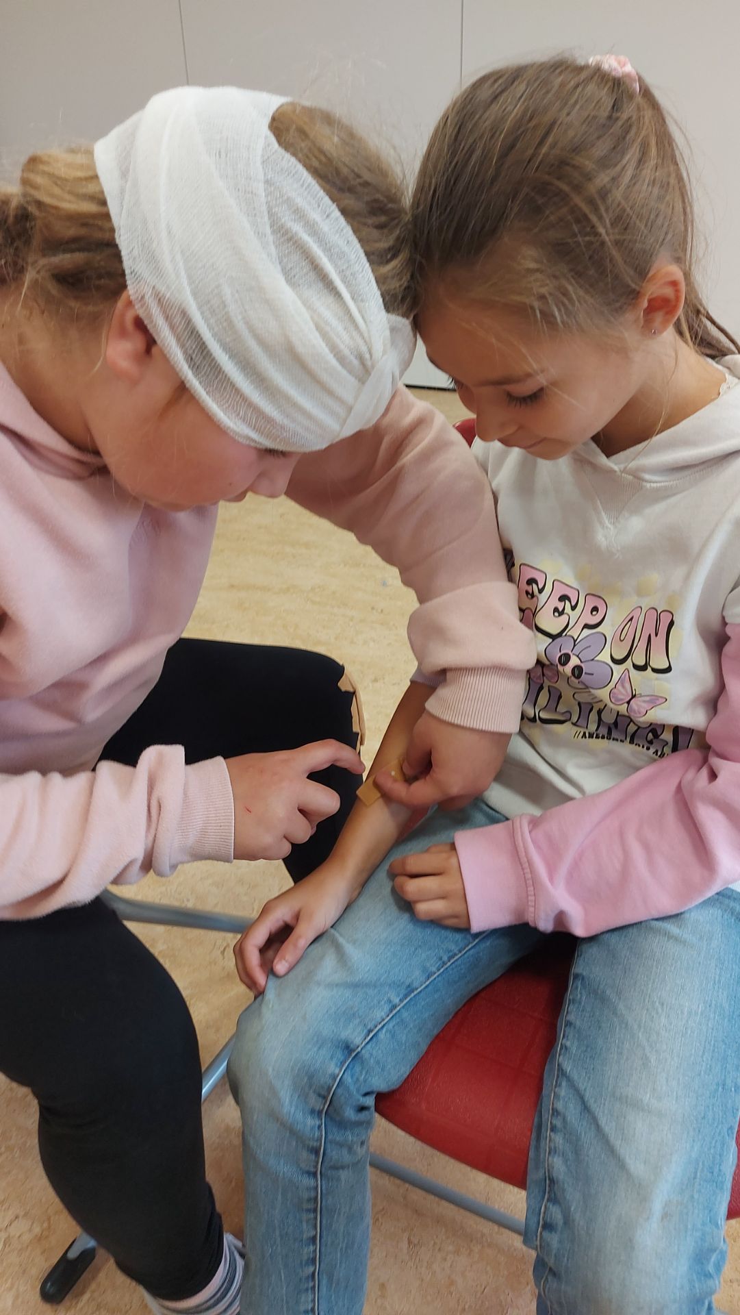 Read more about the article Schulsanitäter wieder im Einsatz!